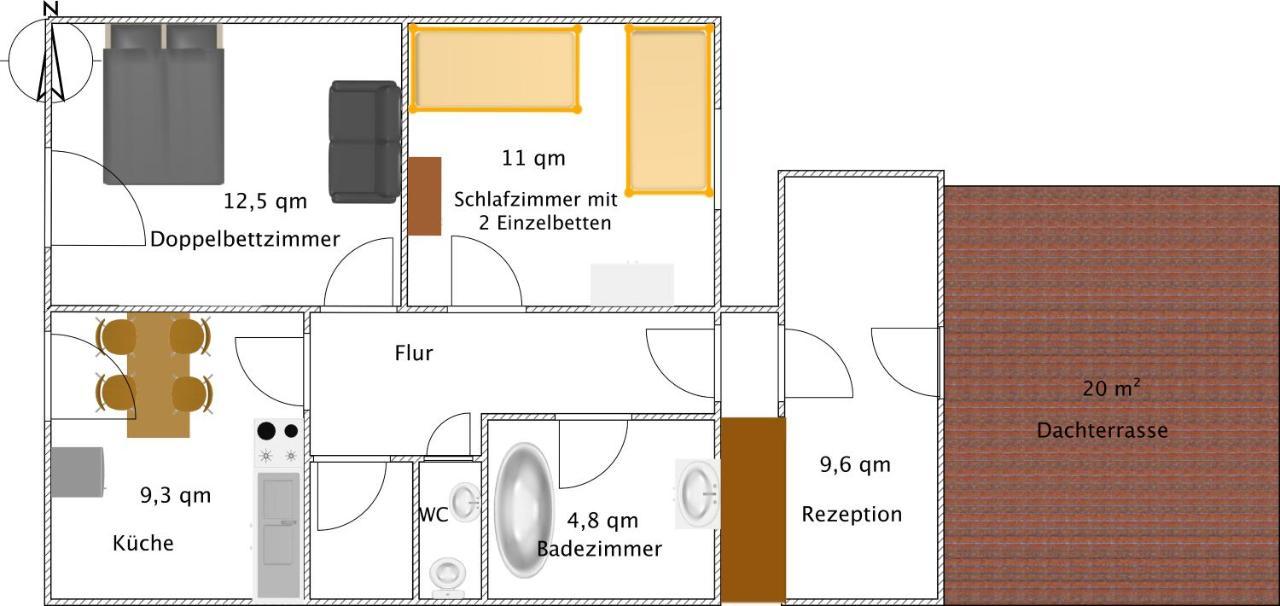 Ferienwohnung Ammerschnucke Wiefelstede Exterior photo